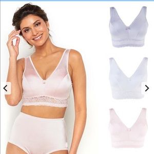 Rhonda Shear 3-pack Smooth Pinup Bra